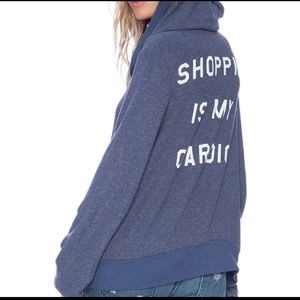 Shopping is my cardio WF BBJ hoodie